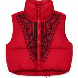 Red Heritage Puffer Vest